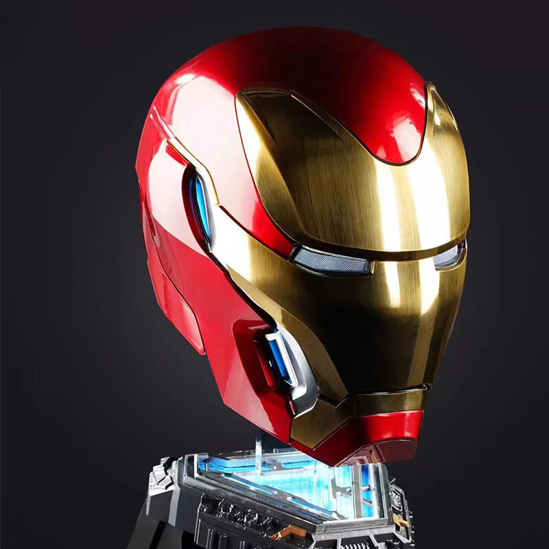 Iron Man MK50 Helmet Electric 1:1 Wearable Voice Control Deformation Prop Helmet
