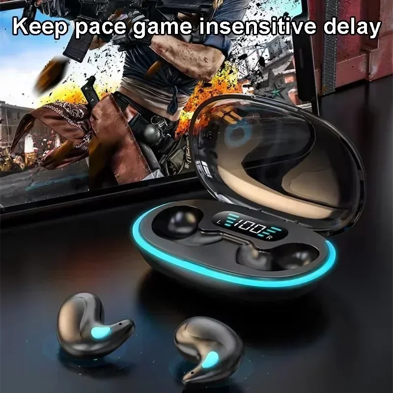 Mini Bluetooth Headset Invisible Earbuds Sleep Wireless Earphones