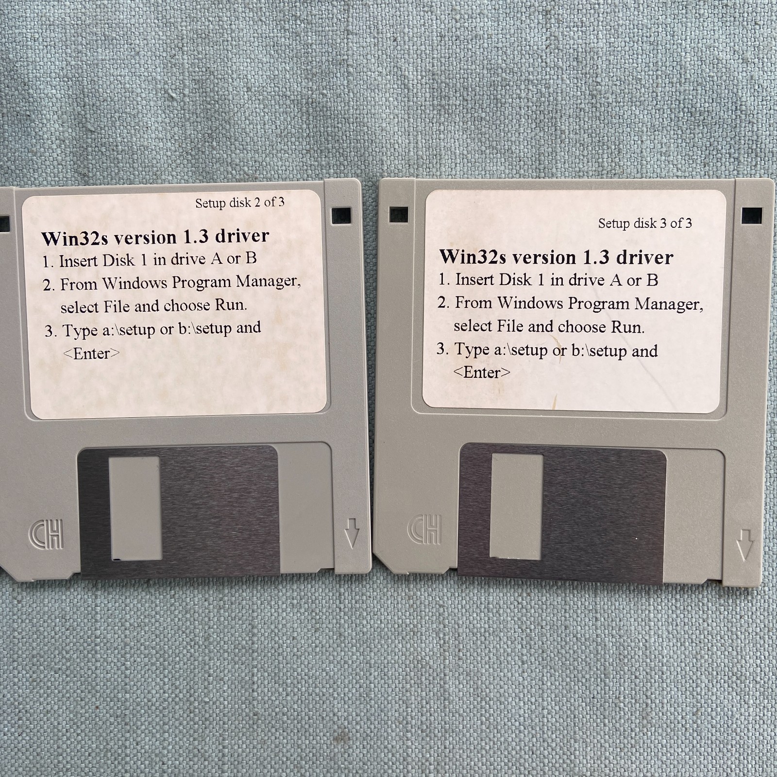 Software Drivers Win32s Version 1.3 VGA Master Reveal AITech Diamond Multimedia