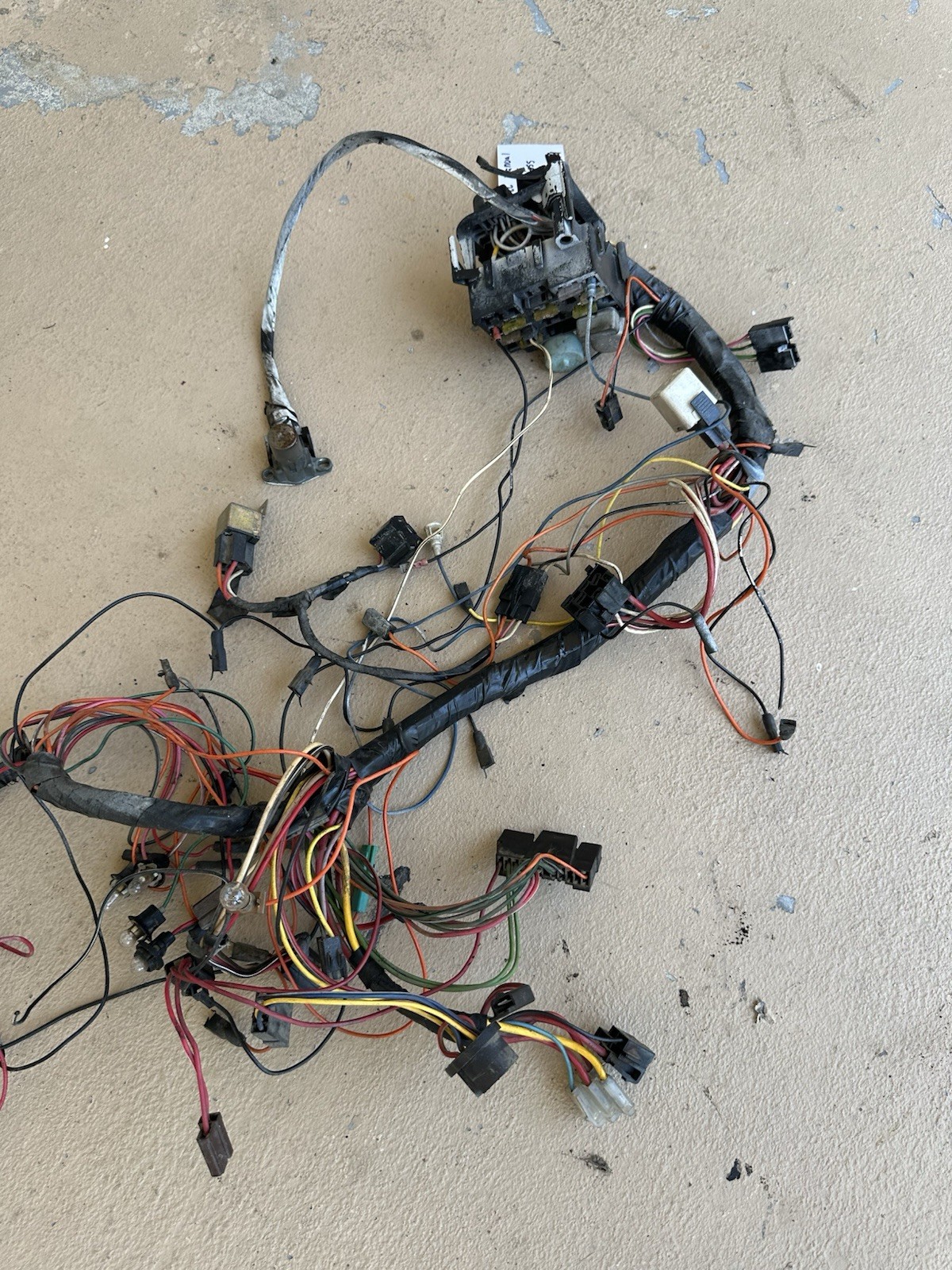 1983 Jeep Wrangler 4.2L Manual Dash Harness