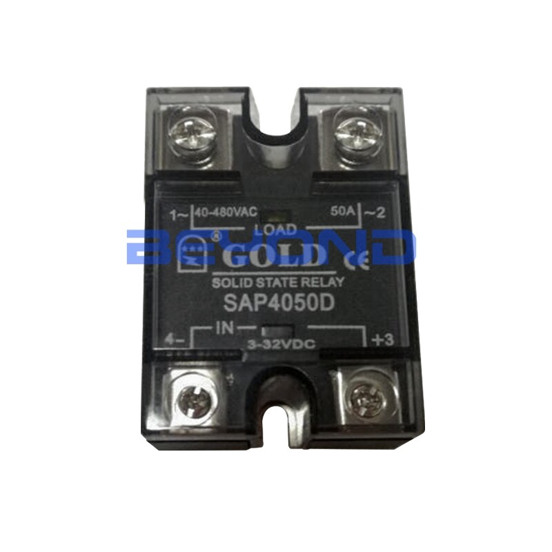 1PC New For GOLD Solid state relay SAP4050D 50A 3-32VDC 40-530VAC