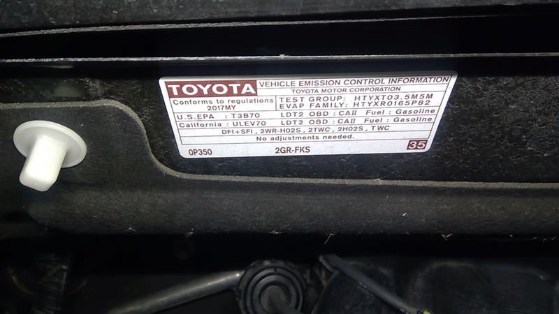 2017 Sienna Multiplex Module Sku#3430405