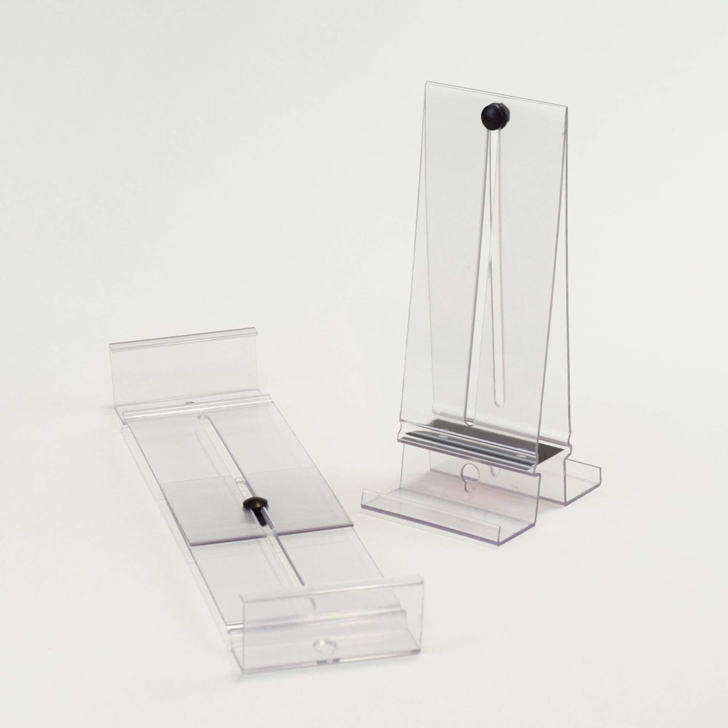 Comic Mount 5 Pack, Comic Book Shelf Stand or Wall Mount Display, Invisible and