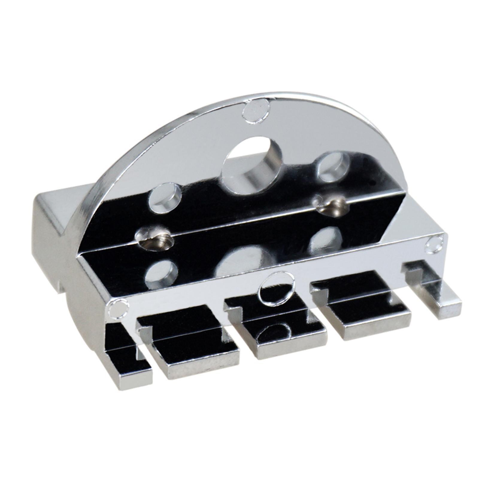4 String Headless Guitar Locking Nut Replacement Spare Parts DIY Compact Sturdy