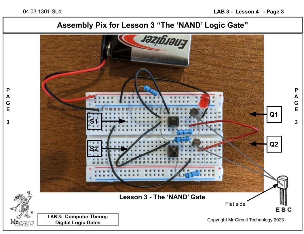 Mr Circuit Lab 3 Learn How Computers Work on the inside - build Logic Gates
