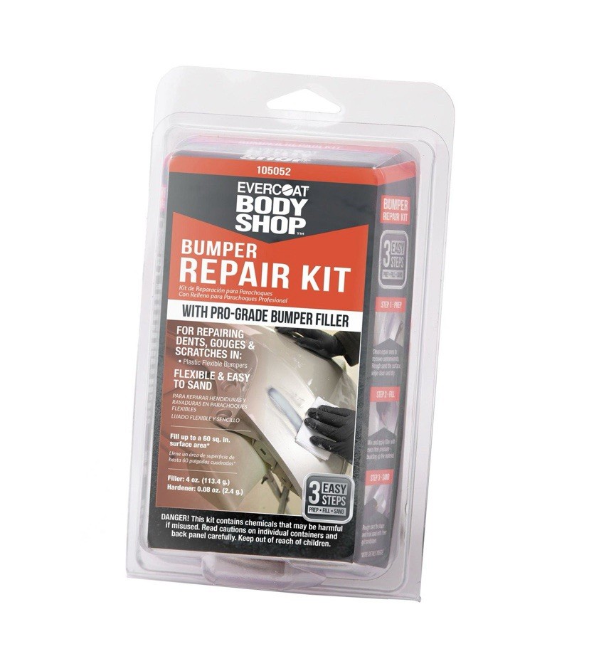 Evercoat Bumper Repair Kit With Pro-Grade Bumper Filler 105052