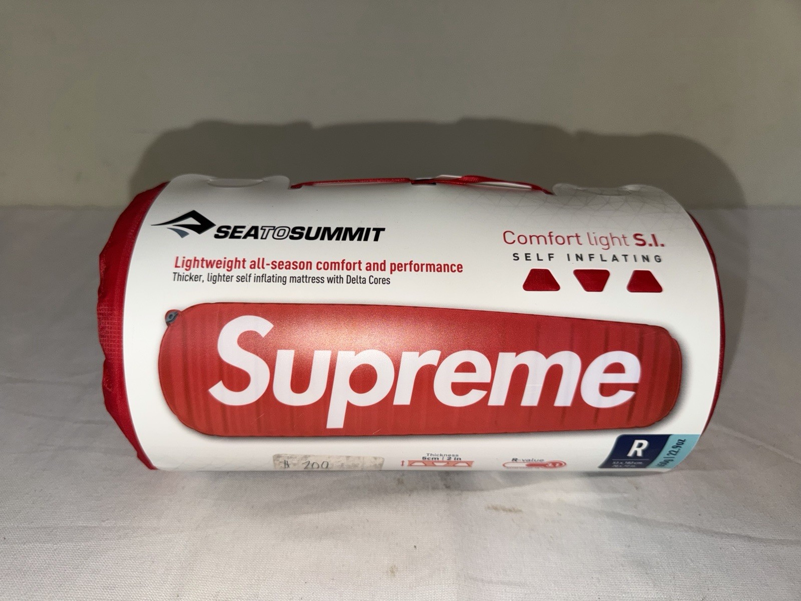 Supreme Sea To Summit Self Inflating Mattress (Red) Brand New!