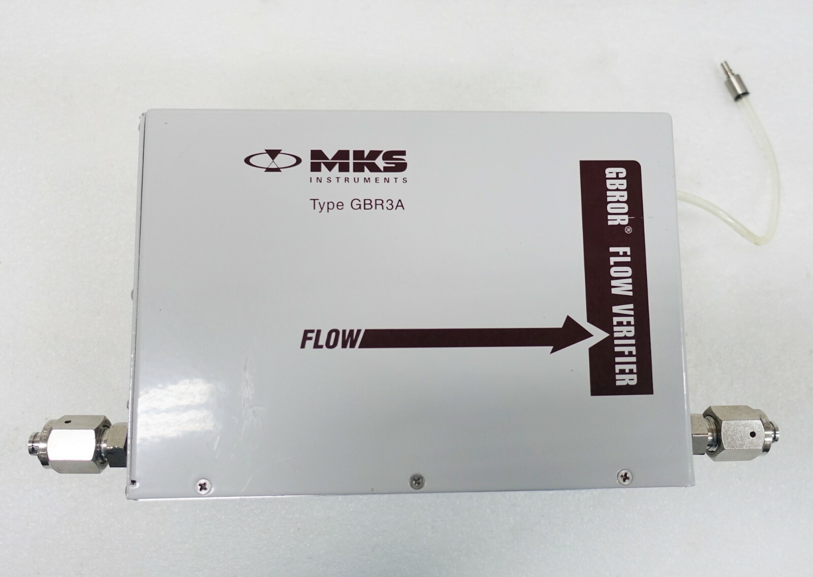 MKS GBR3A-27852 500 SCCM N2 GBROR IN SITU FLOW VERIFIER