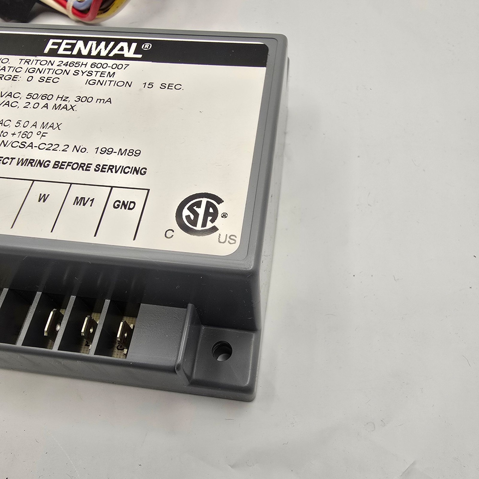 FENWAL Triton 2465H 600-007 Surface Ignition Control Module new with damaged box
