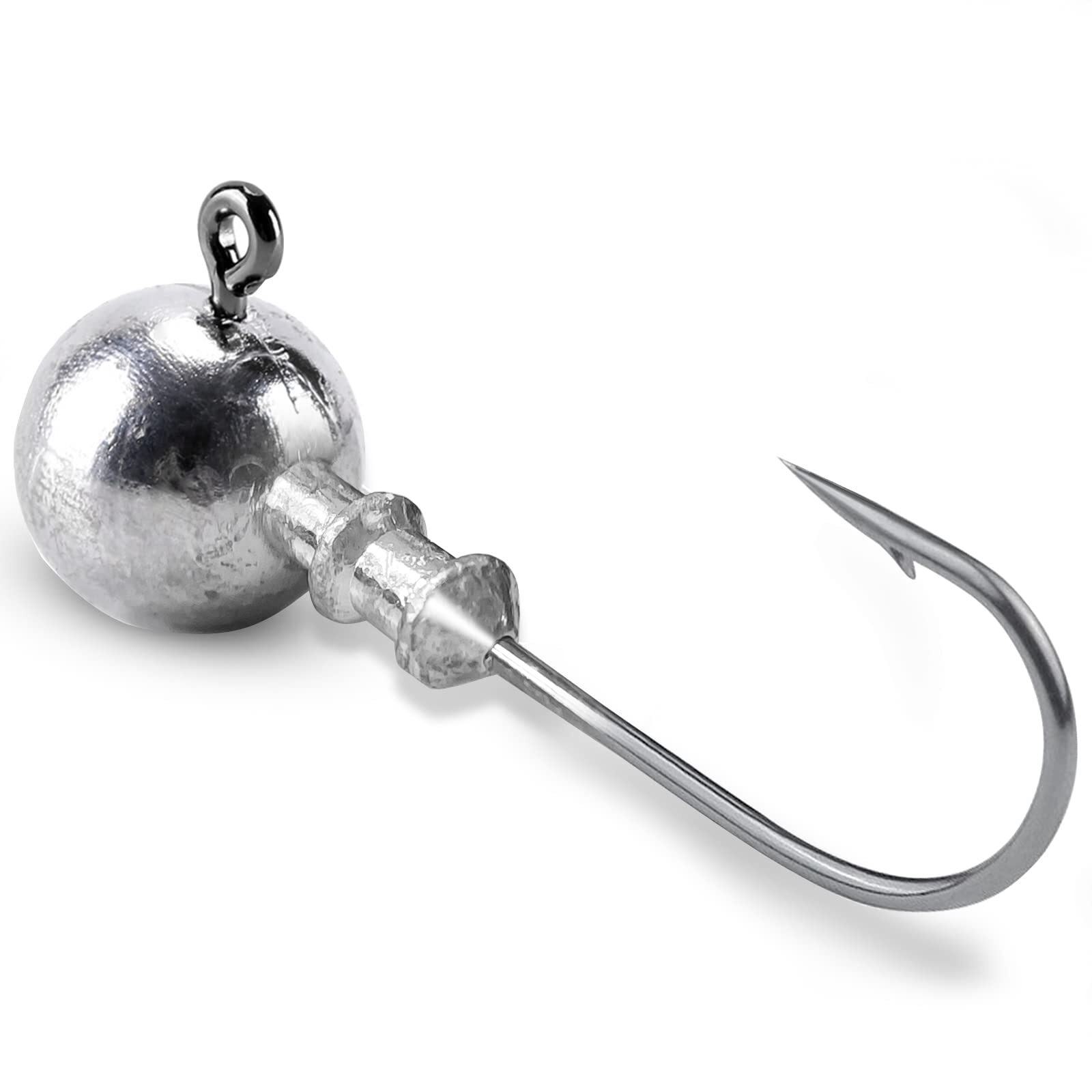 Lead Saltwater Jig Head Hook Sharp Barb Bass/Trout Fishing Jig Hooks