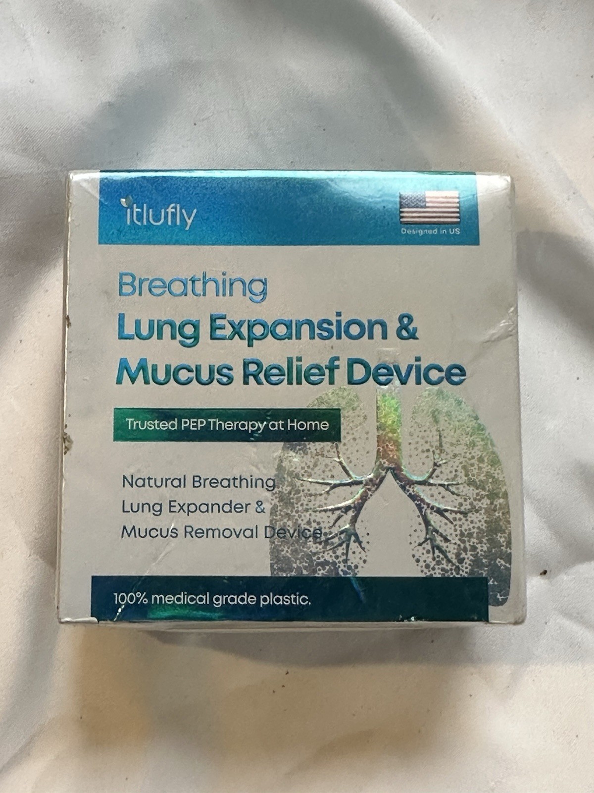 Itlufly - Breathing Lung Expander & Mucus Removal Device Relief Therapy Natural