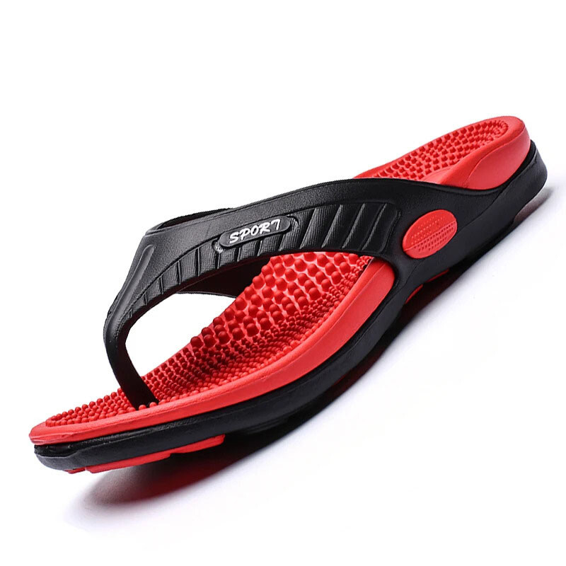 Massage Flip-flops Summer Men Slippers Beach Sandals Comfortable Men Casual Shoe