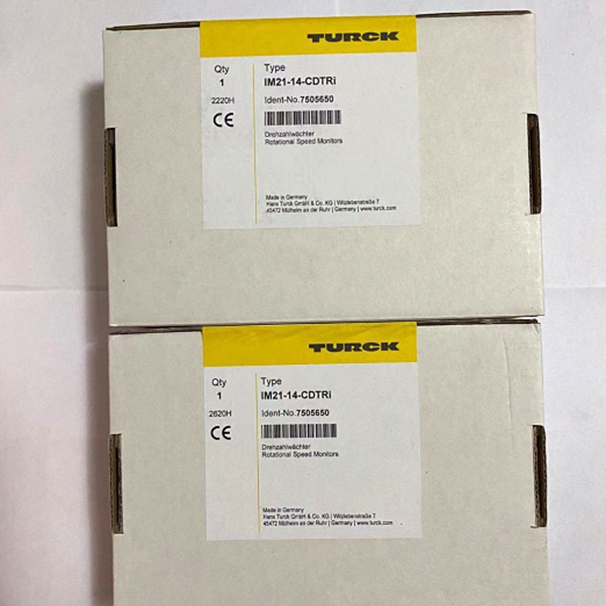 NEW TURCK IM21-14-CDTRI Rotation Speed Monitor
