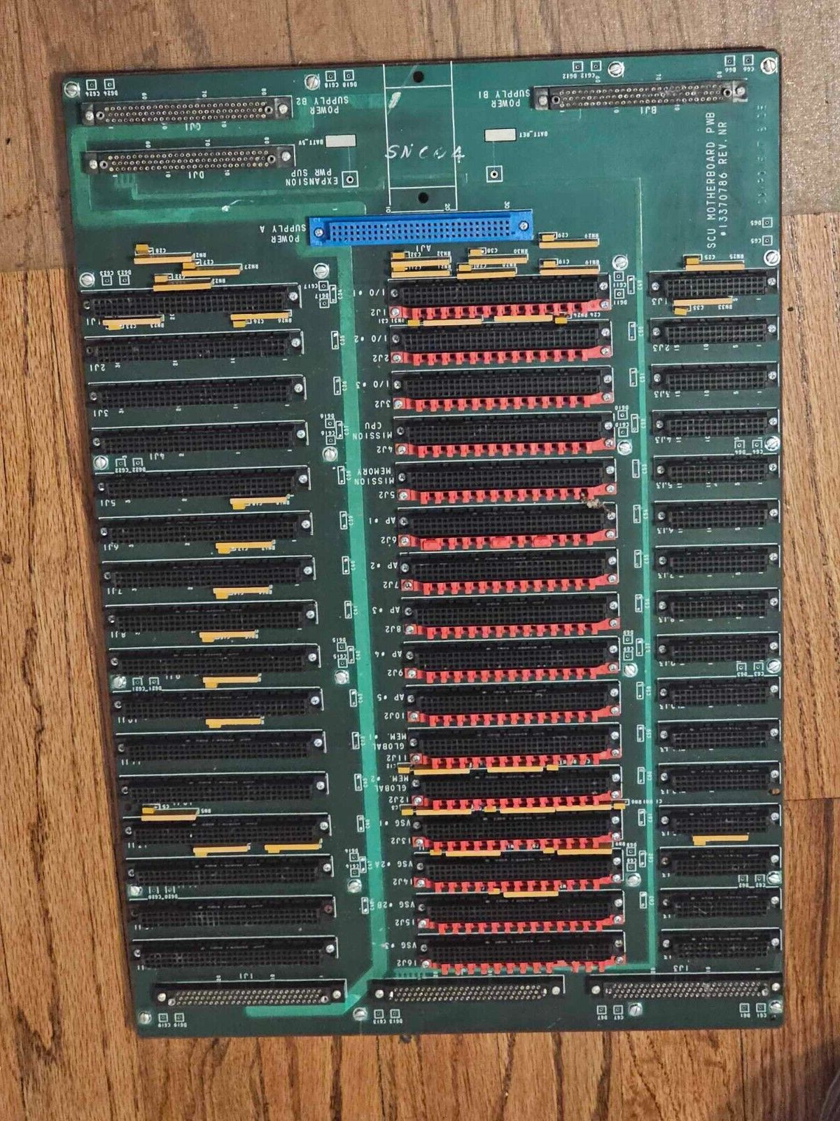 RARE MILITARY ARMY SCU MOTHERBOARD PWB BOEING MISSION CPU SER 004 ART DISPLAY