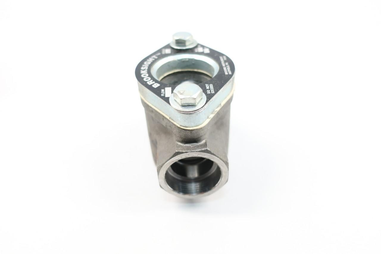 Brooks Brooksight Socket Weld Flow Indicator 1in