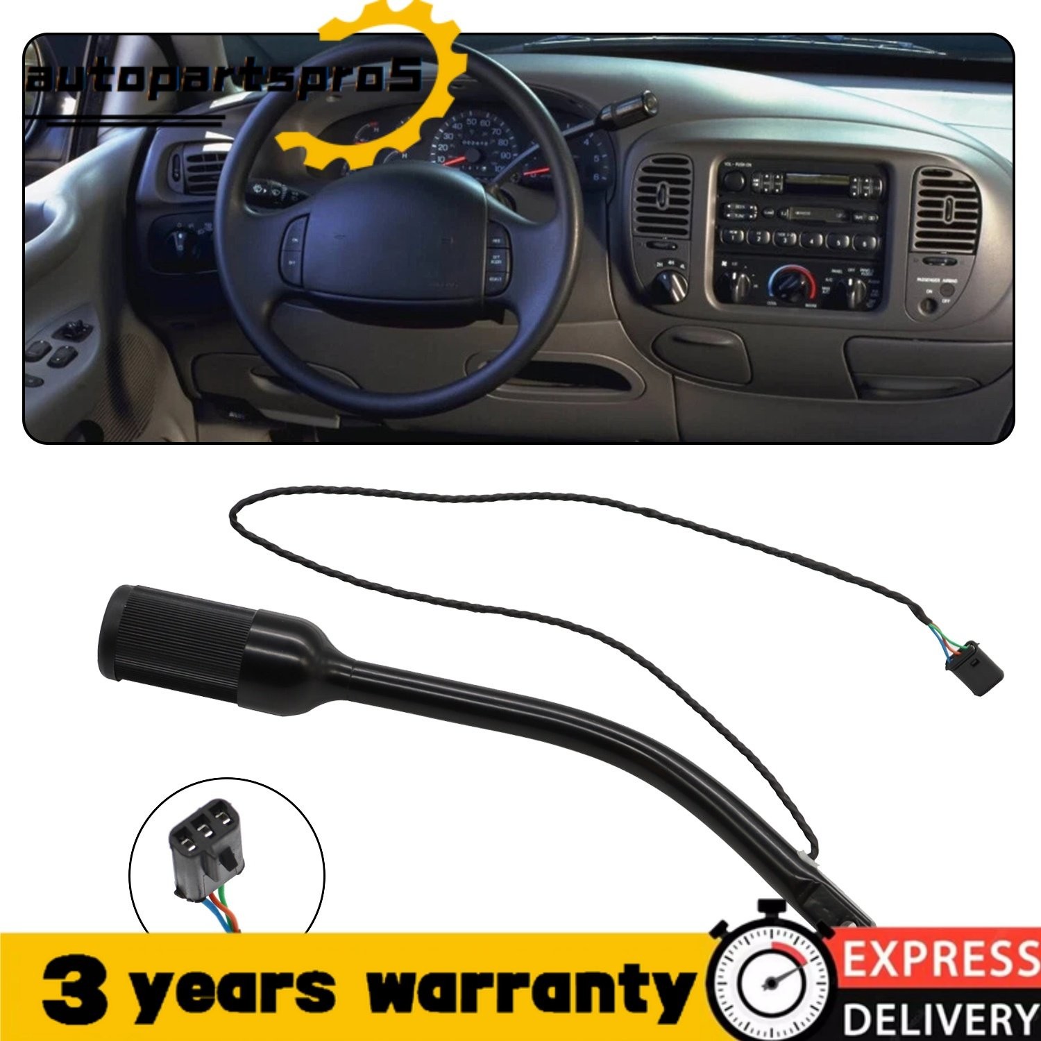 NEW OVERDRIVE SWITCH GEAR SHIFTER LEVER FOR 97-03 FORD F150 F250 F350 EXPEDITION