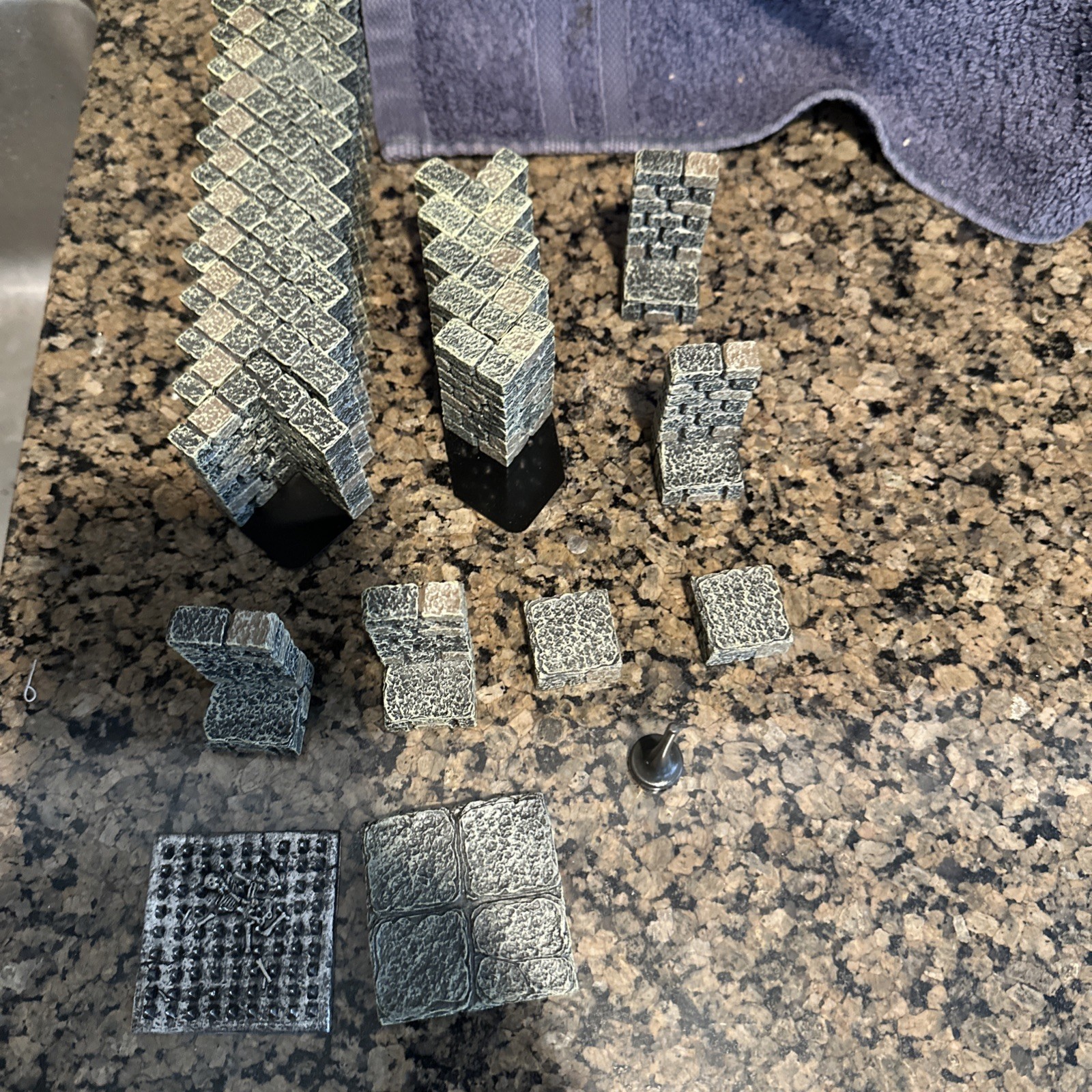 Dwarven Forge Passage Intersection Set Factory Painted With Magnets