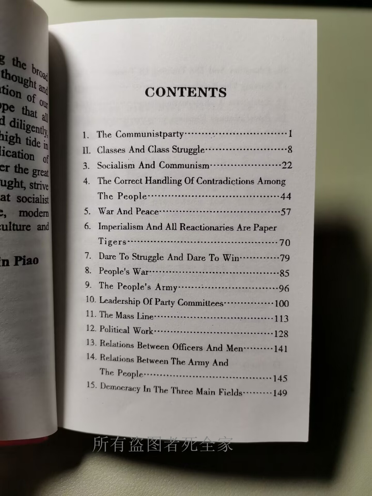 New Full Edition Quotations Chairman Mao Tse-Tung Red Book English Collection