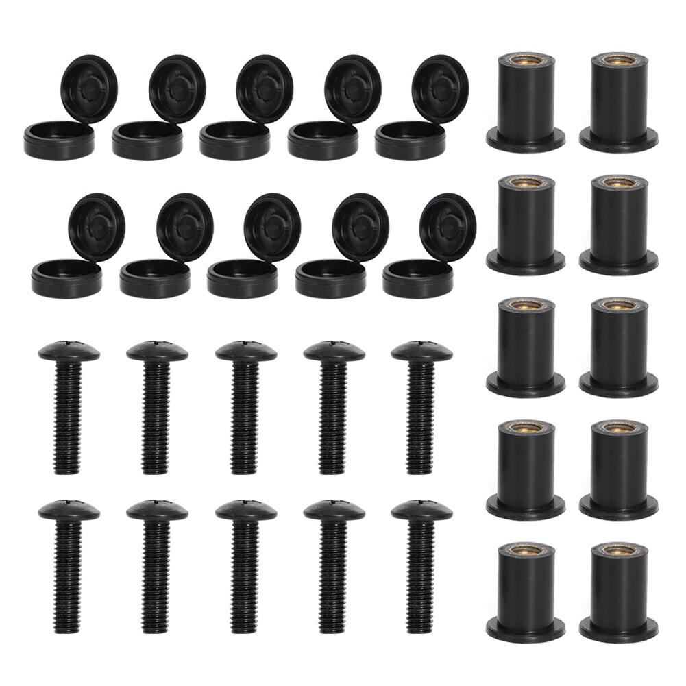For Arctic Cat Snowmobile Windshield Mounting Kit, Screw, Expansion Nuts Cap Kit