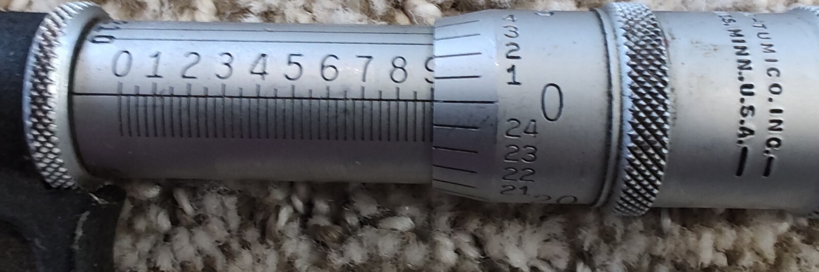 SCHERR TUMICO 0-1" MICROMETER
