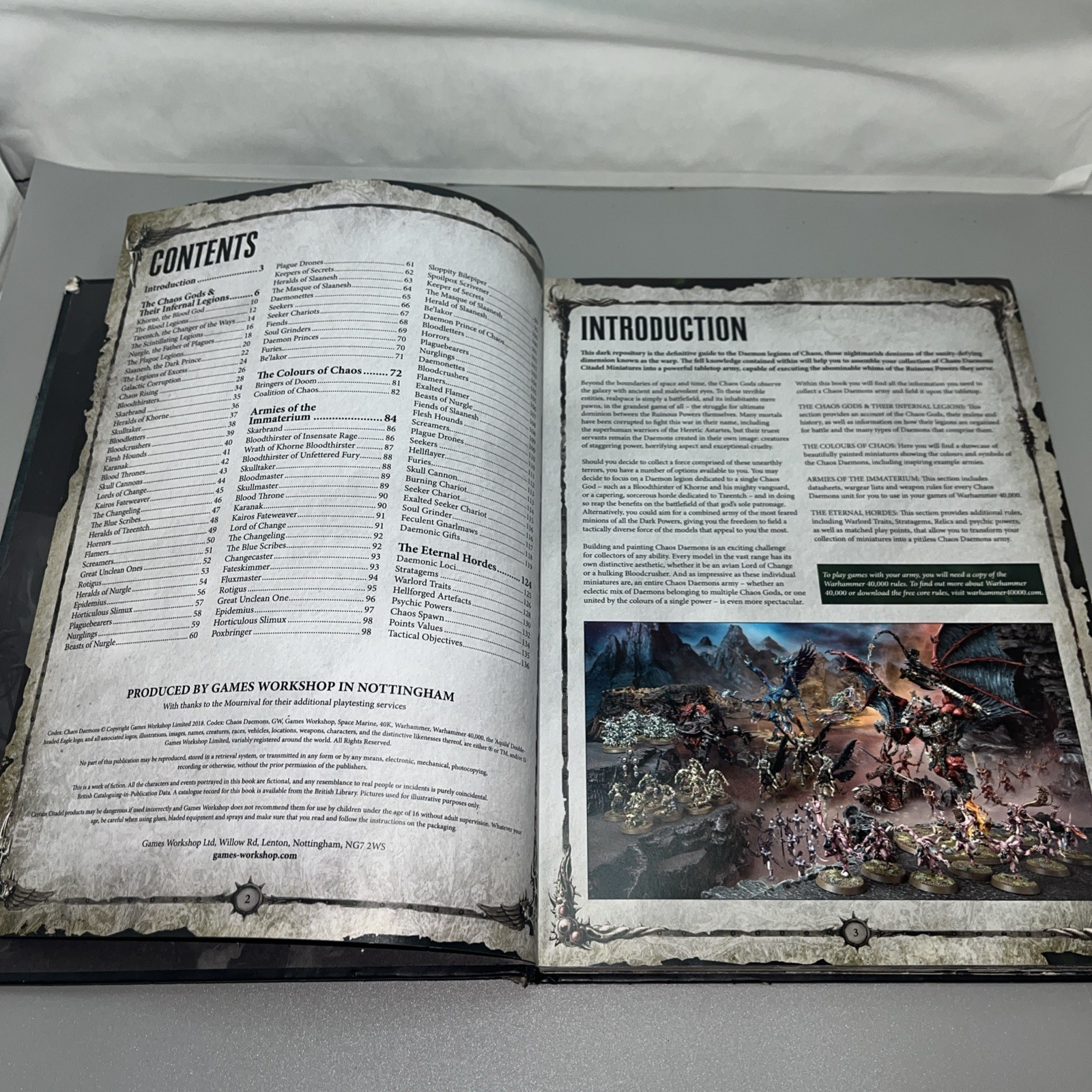 Chaos Daemons - 8th Edition 2018 Hardback
