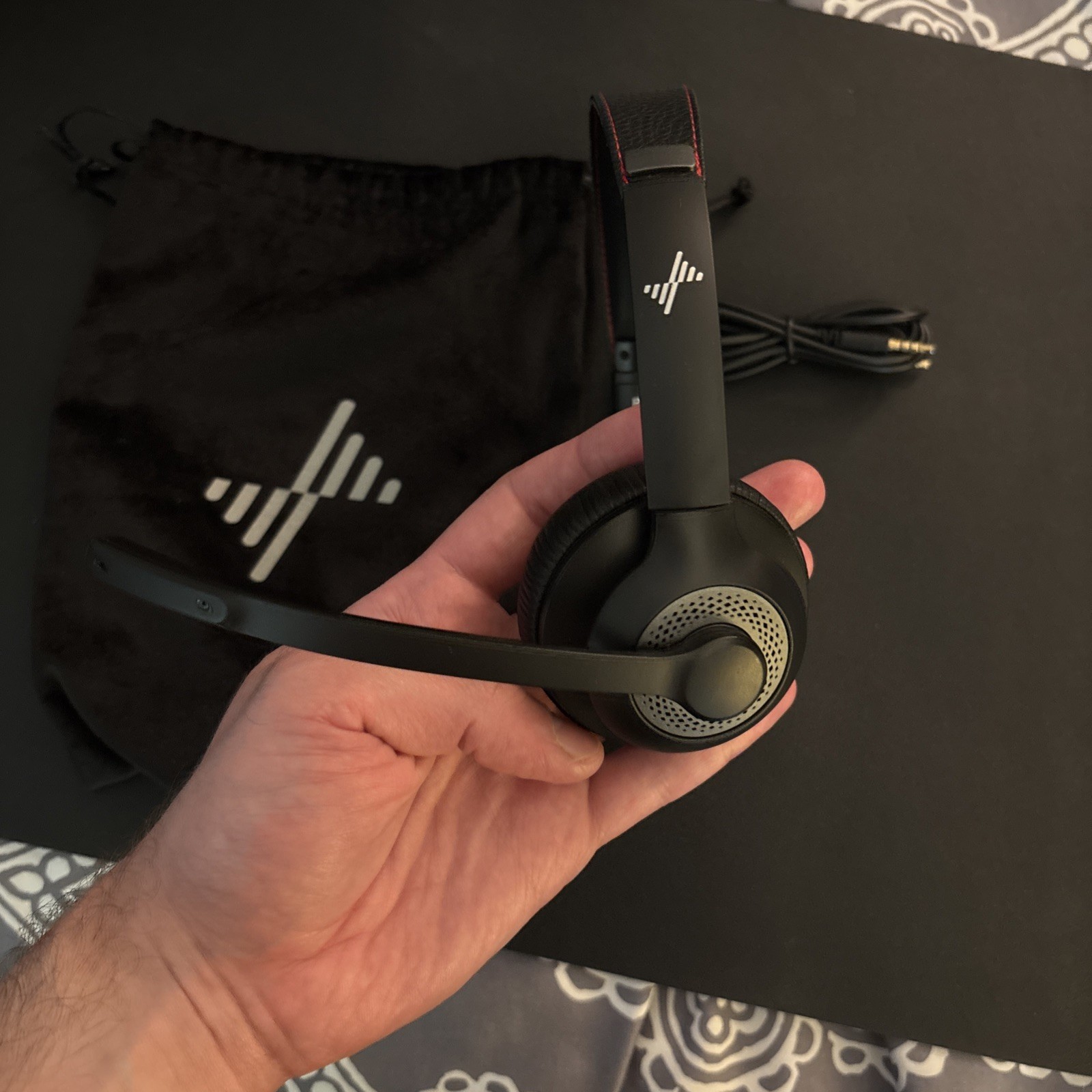 Jiamqishi Computer Noise Cancelling Headset EH02