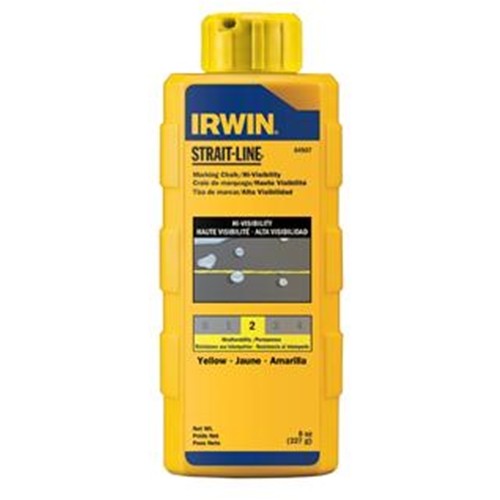 Irwin 64905ZR Hi-Visibility Marking Chalk 8 oz Orange
