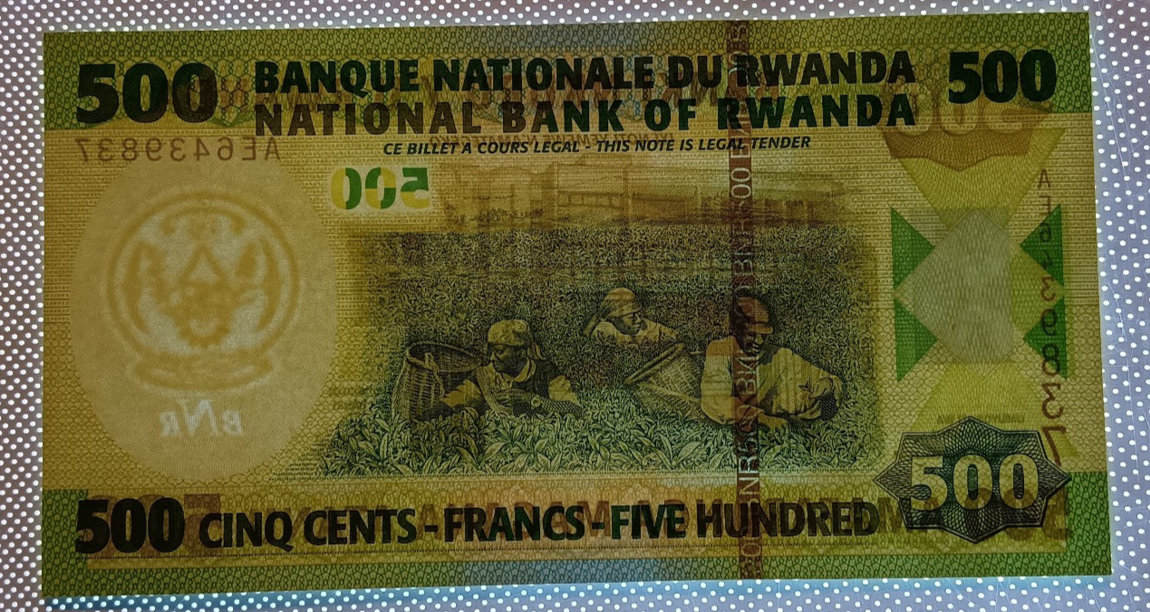 Rwanda 2008 - 500 francs UNC