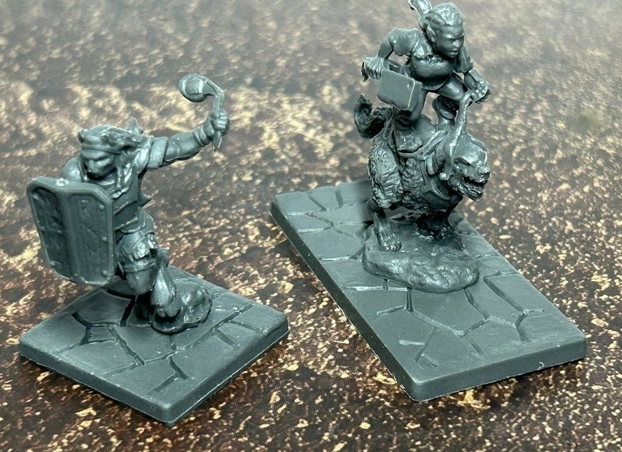 D&D Roleplay And Tabletop Charecter Collection Assembled & Unpainted