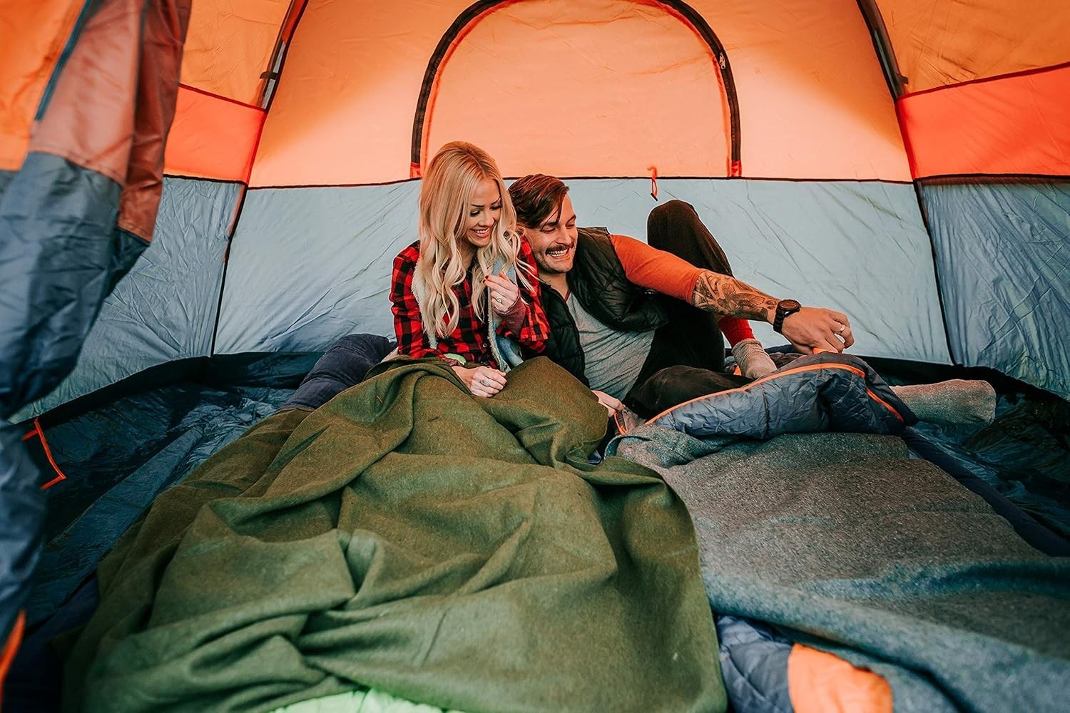 Wool Blend Camp Blankets