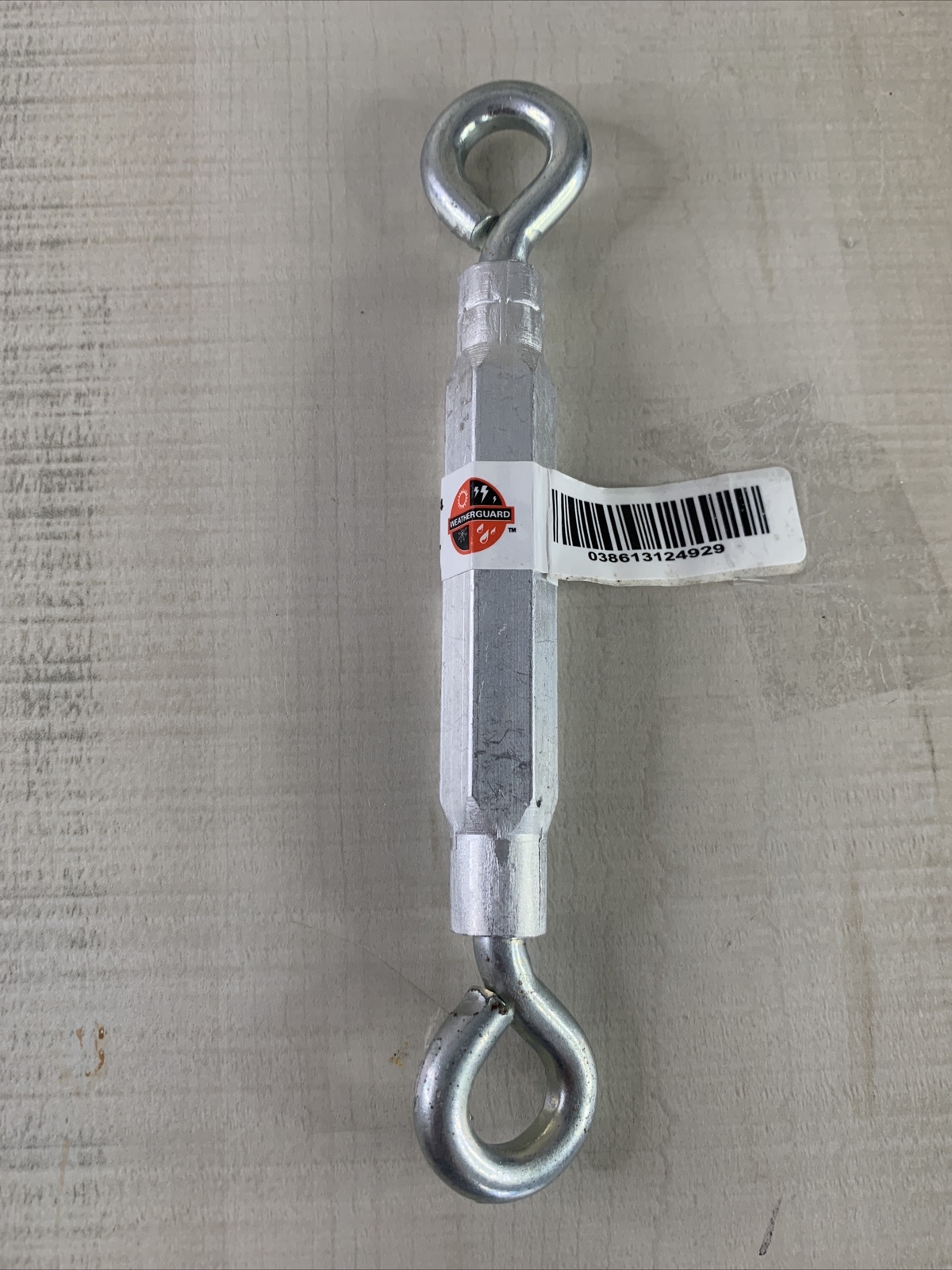 National Hardware N221-754 Zinc-Plated Eye & Eye Turnbuckle 5/16” x 9” NEW
