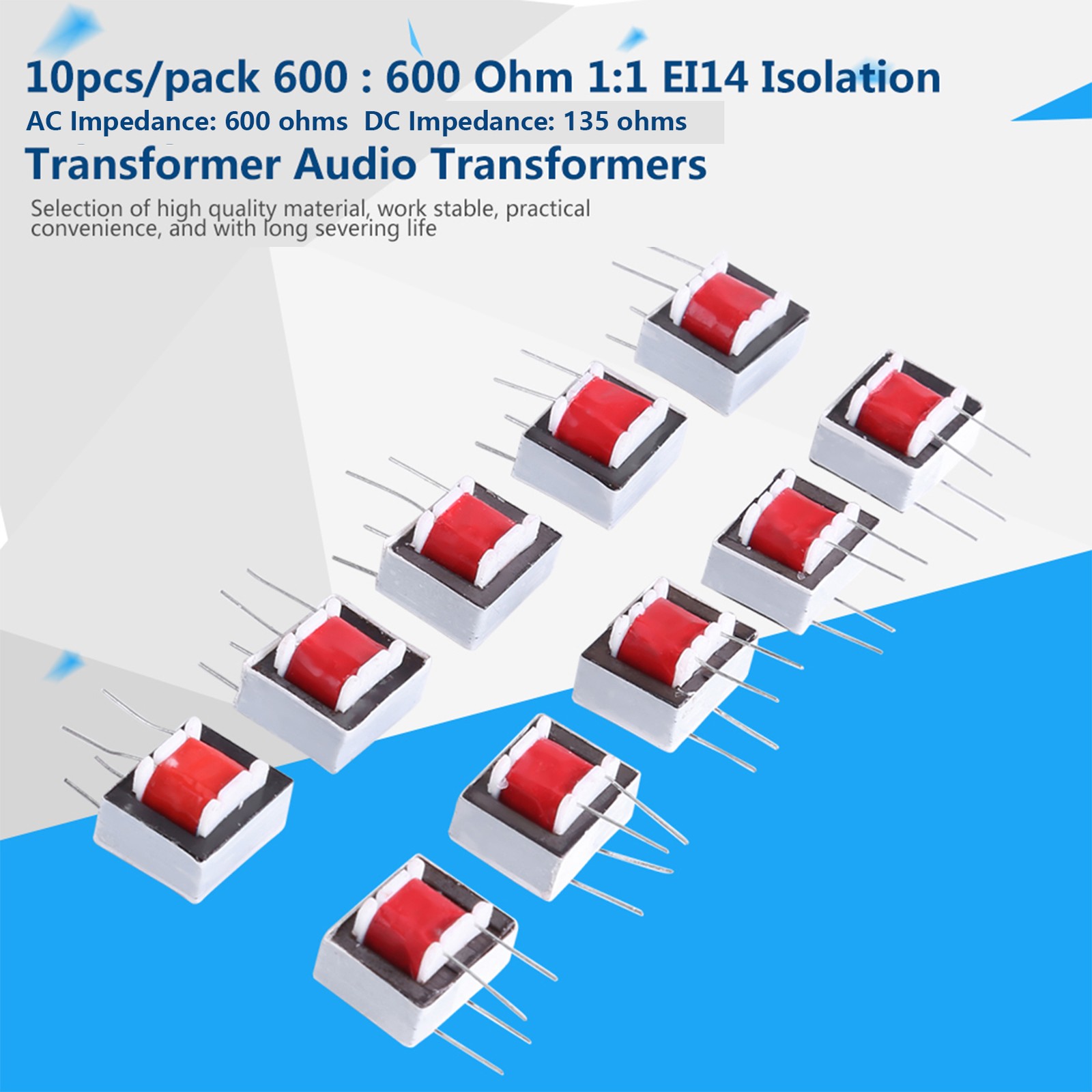 10pcs Isolation Transformer High Quality For Audio Equipment