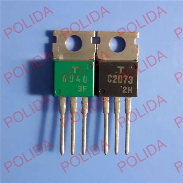 1pairs OR 2PCS  Transistor TOSHIBA TO-220 2SA940/2SC2073 A940/C2073
