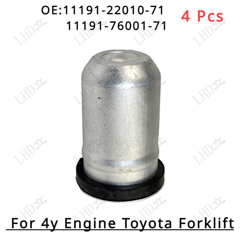 4Pcs Spark Plug Tube 111912201071 11191-76001-71 For Toyota Forklift 4Y Engine/: