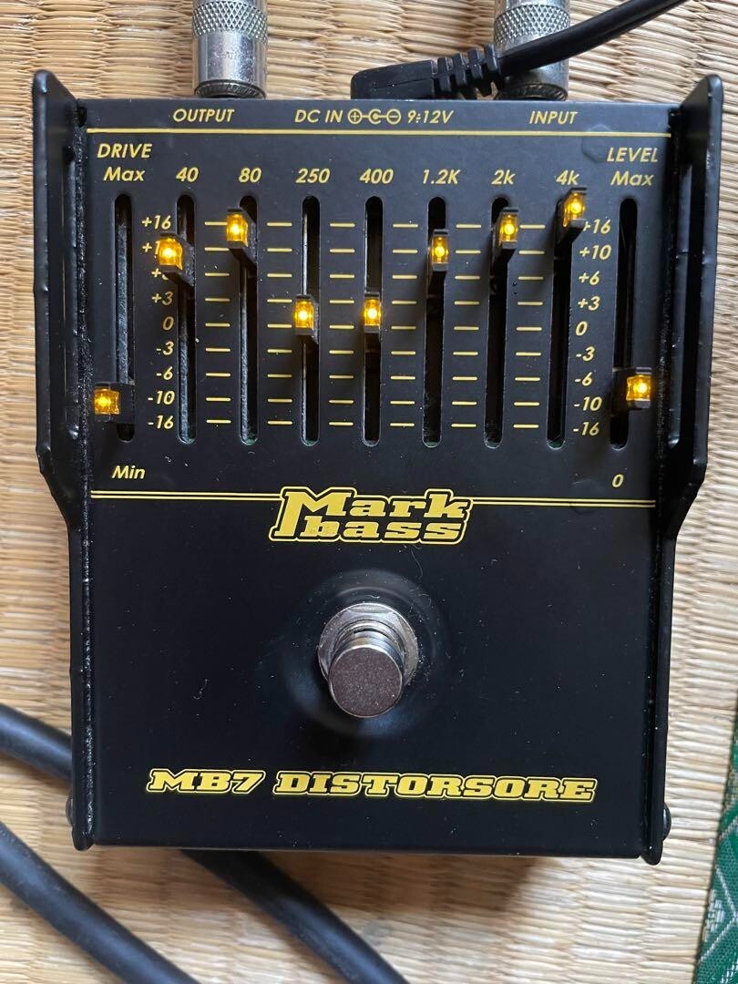 Markbass Effects MB7 DISTORSORE Bass Guitar Effect Pedal with Box [Used]