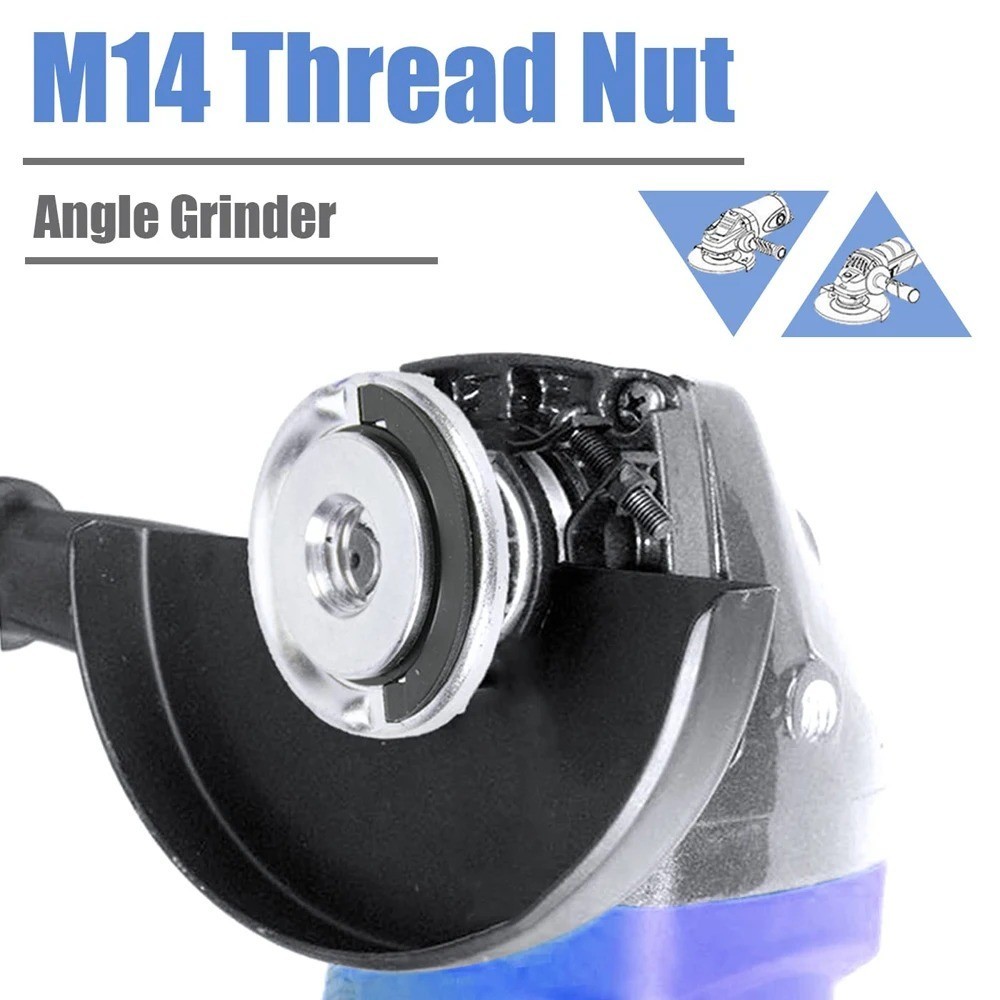 M14 Angle Grinder Quick Release Self-Locking Grinder Pressing Plate Flange Nut P