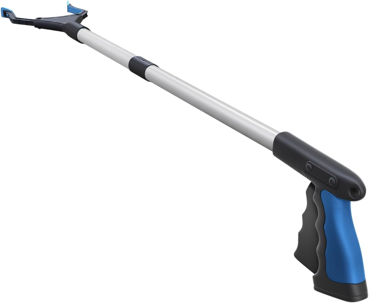 2024 Upgrade Powergrip T9, Grabber Reacher Tool, Wide Jaw, Foldable, Steel Cable
