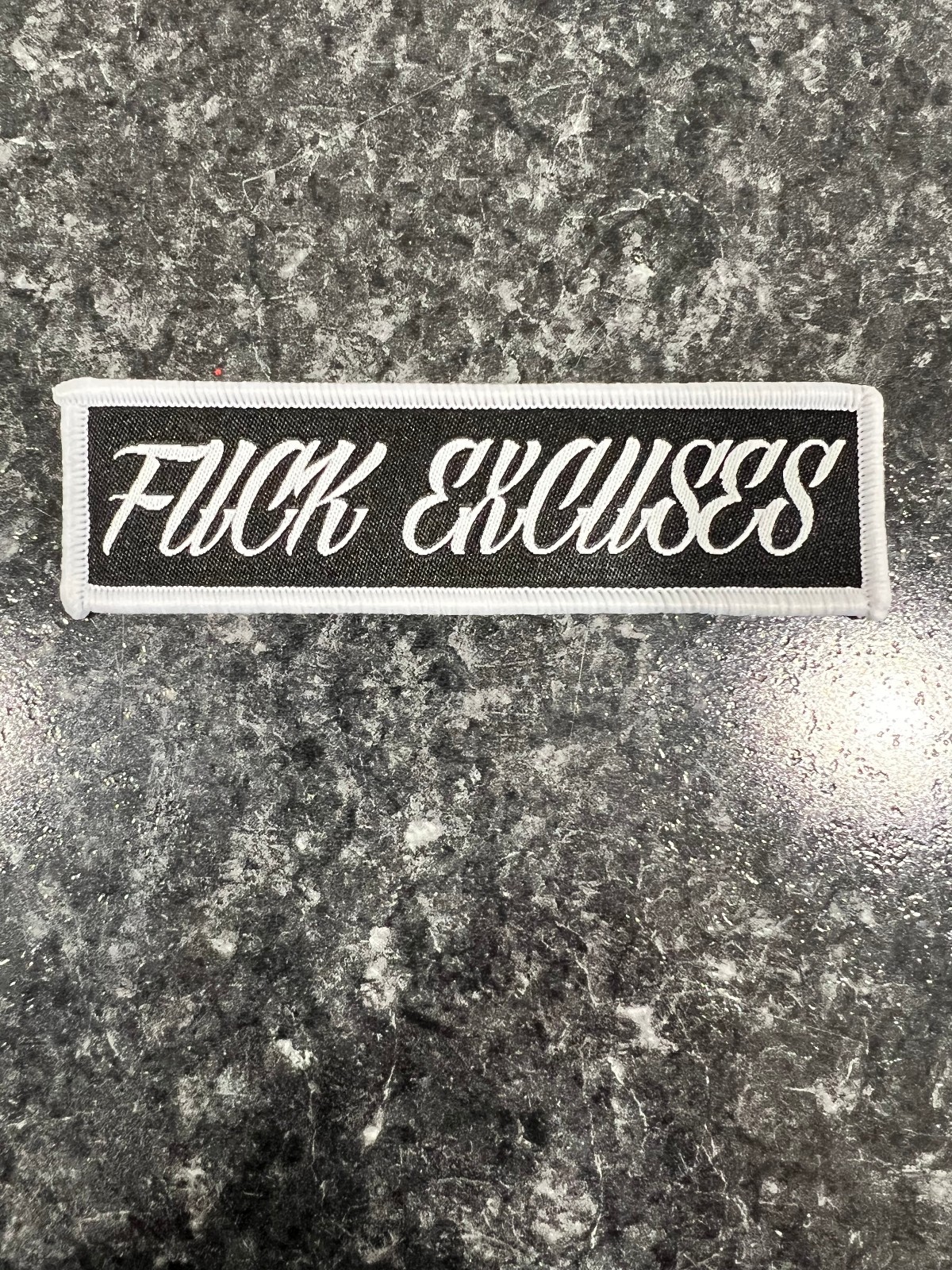 1 Goal Gear - F' EXCUSES Patch.