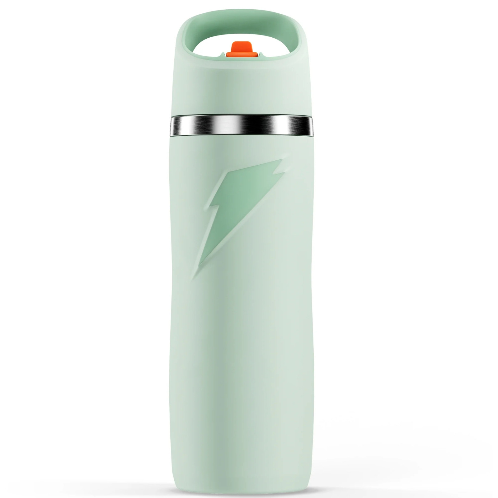 Gatorade Overtime 22Oz Stainless Steel Bottle Straw Cap Sage