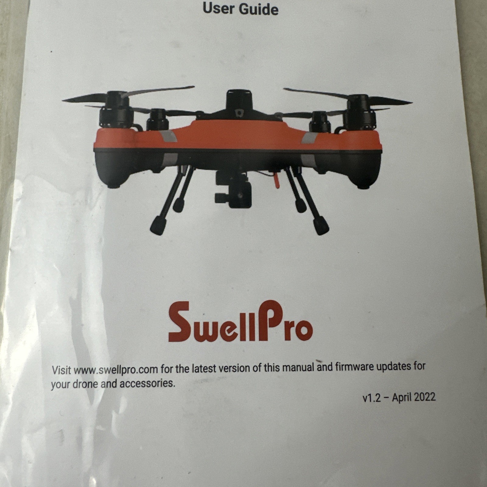 Swellpro Fisherman Drone User Guide Owners Manual