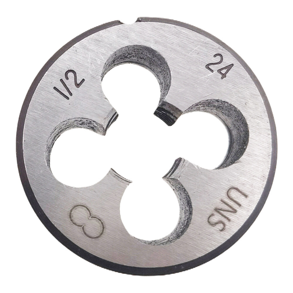 1/2-24 UNS Thread Die RH Right Hand Round 1/2"-24 Threading Tool