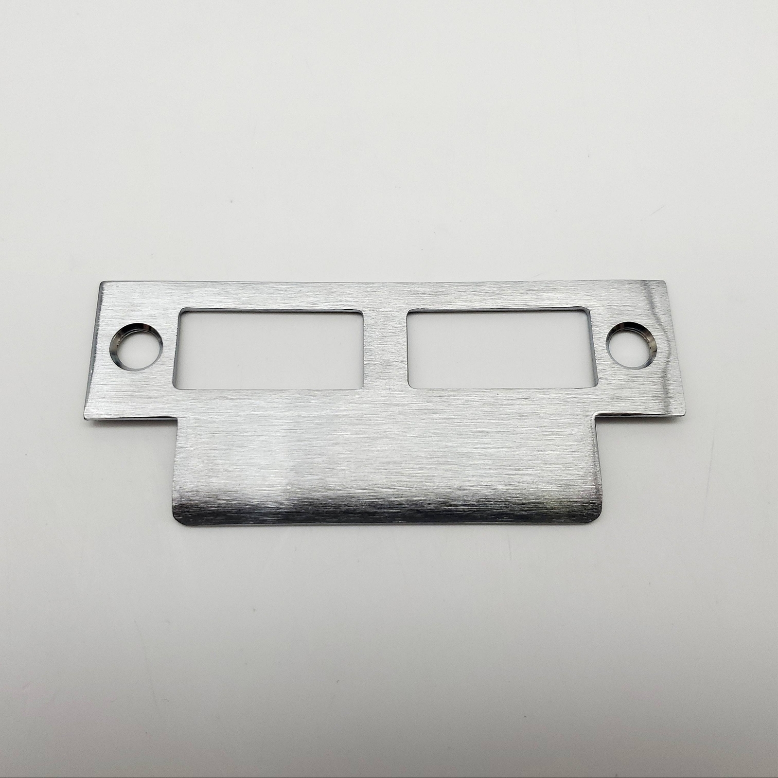 Schlage 10-072 112 Mortise Strike Satin Chrome 4-7/8" H x 1-1/2" Lip for L9000