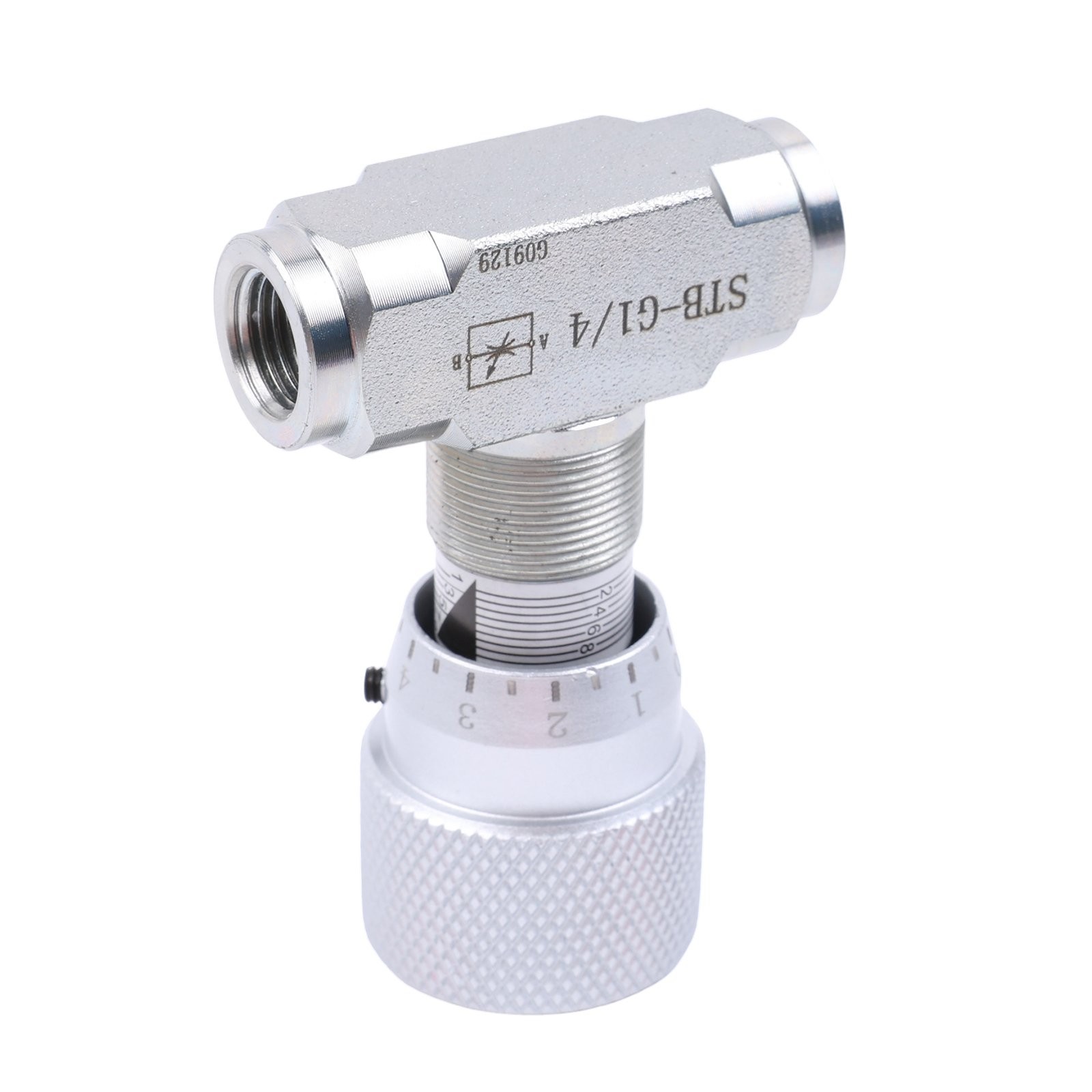M14 BI-DIRECTIONAL HYDRAULIC ADJUSTABLE FLOW CONTROL VALVE TWO-WAY JOINT 1/4 IN