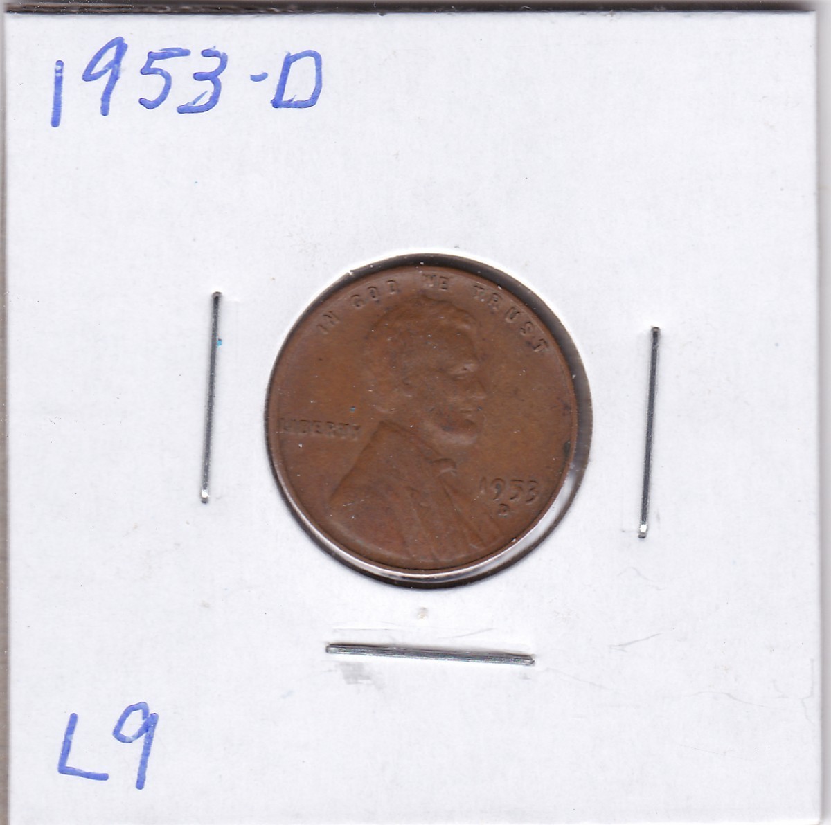 1953-D Lincoln Cent L9