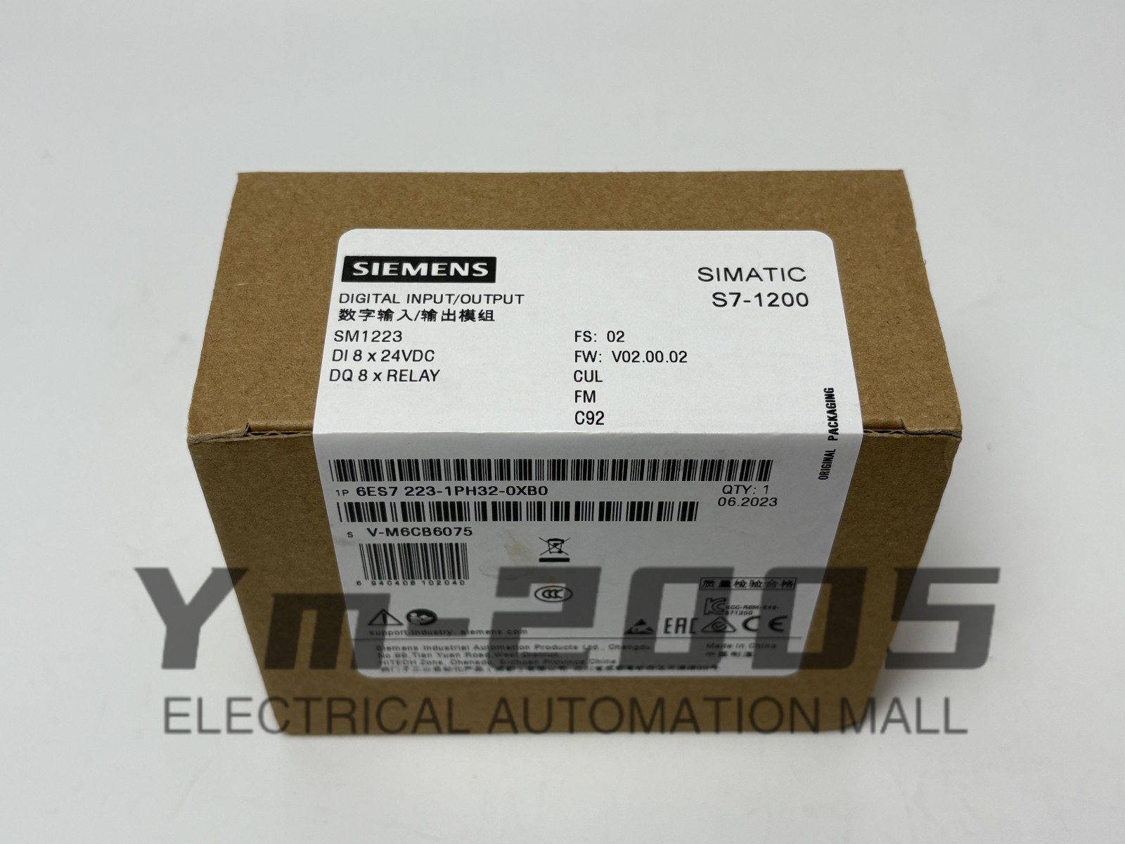 New Siemens 6ES7223-1PH32-0XB0 S7-1200 Digital I/O SM 1223 6ES7 223-1PH32-0XB0