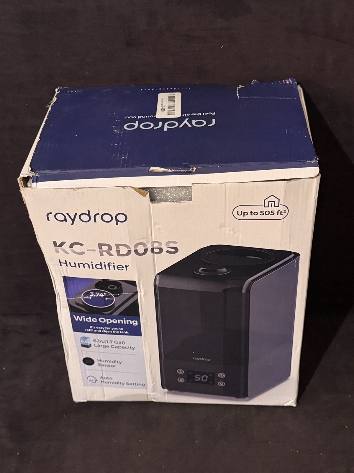Raydrop KC-RD08S - Humidifier Large Capacity (6.5L)