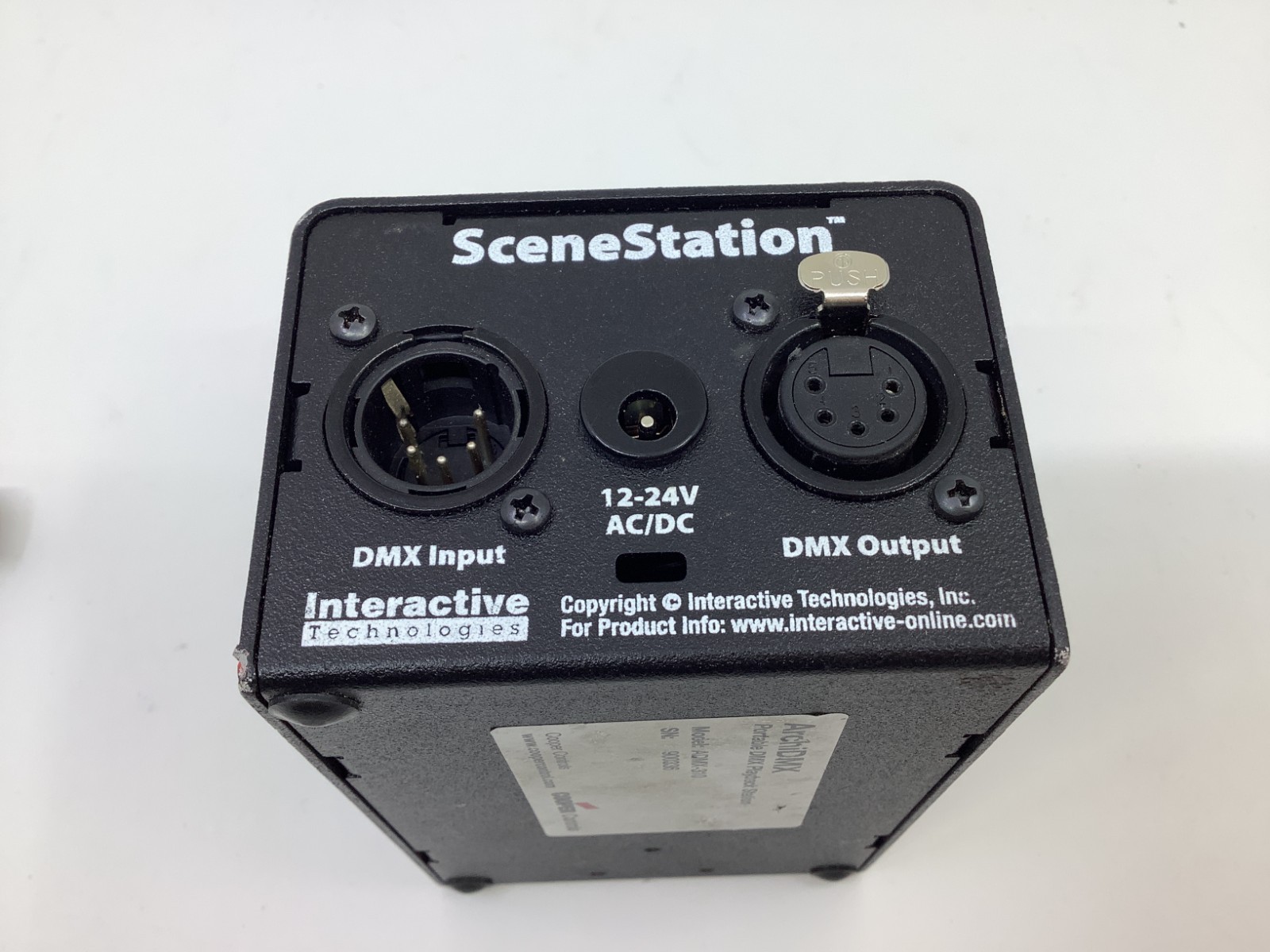Interactive ArchiDMX ADMX-310 SceneStation Portable DMX Playback Station
