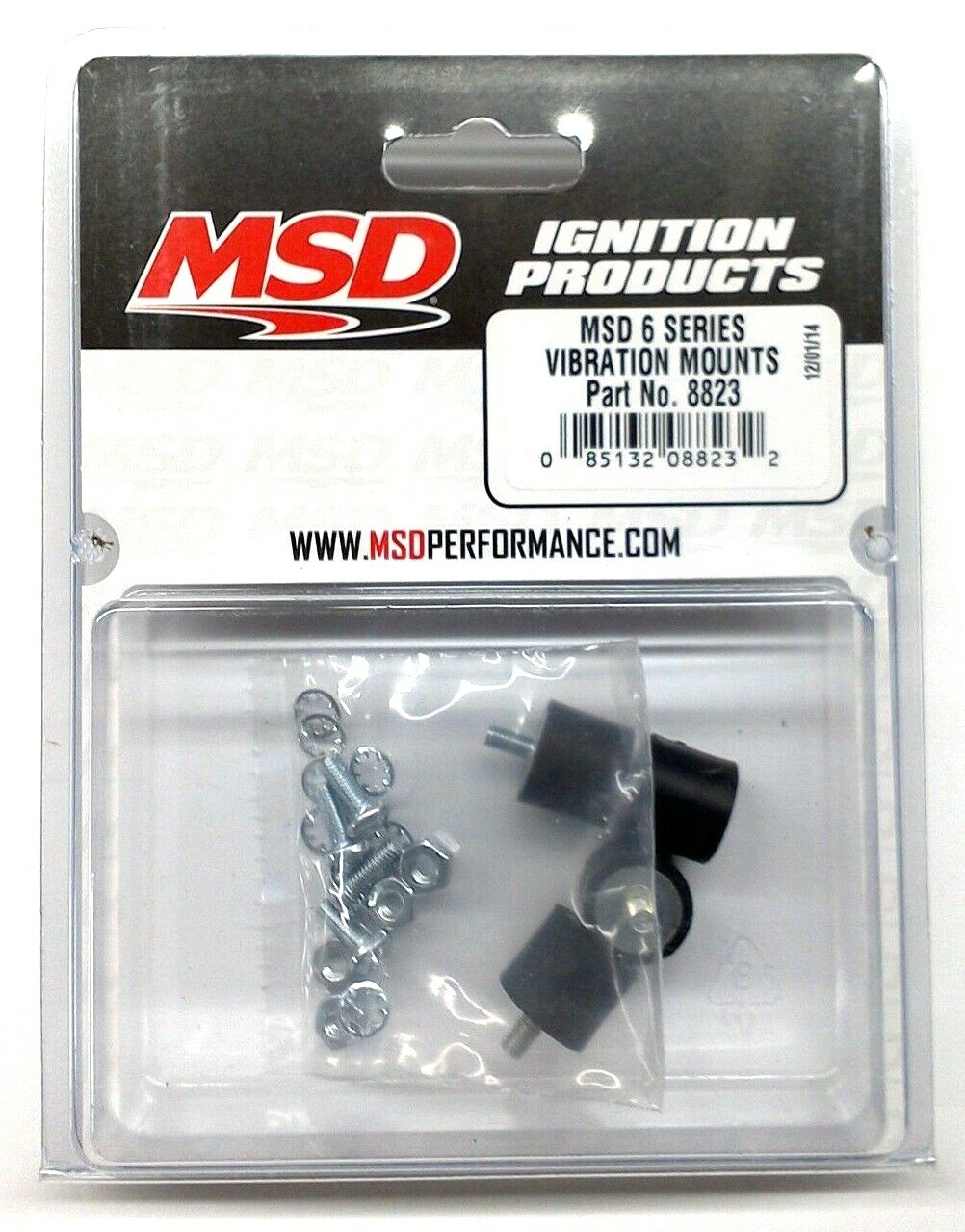 MSD 8823 6 series Vibration Mounts - Genuine MSD Ignition Mounts - NEW