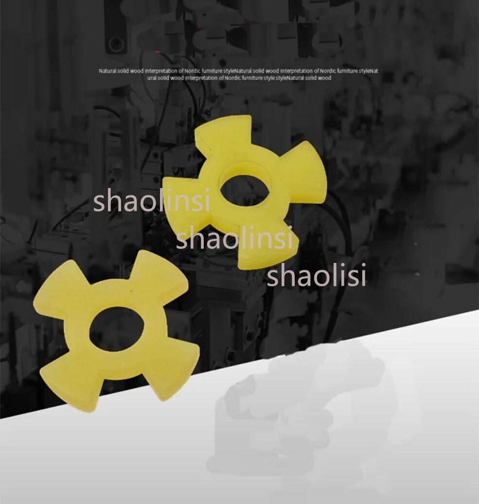 Grinding Machine Cross Rubber Pad Spindle Coupling Shockproof Pad Spindle Gasket