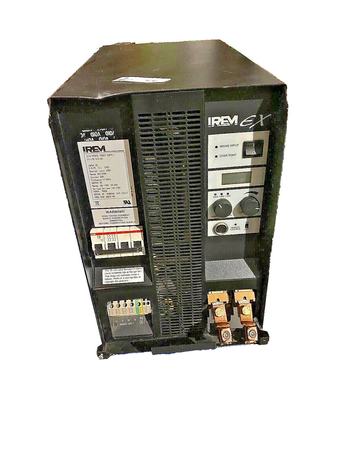 IREM  EX-170 G3 US  6.6KW max Xenon Lamp Rectifier w Road Case Extra Clean!